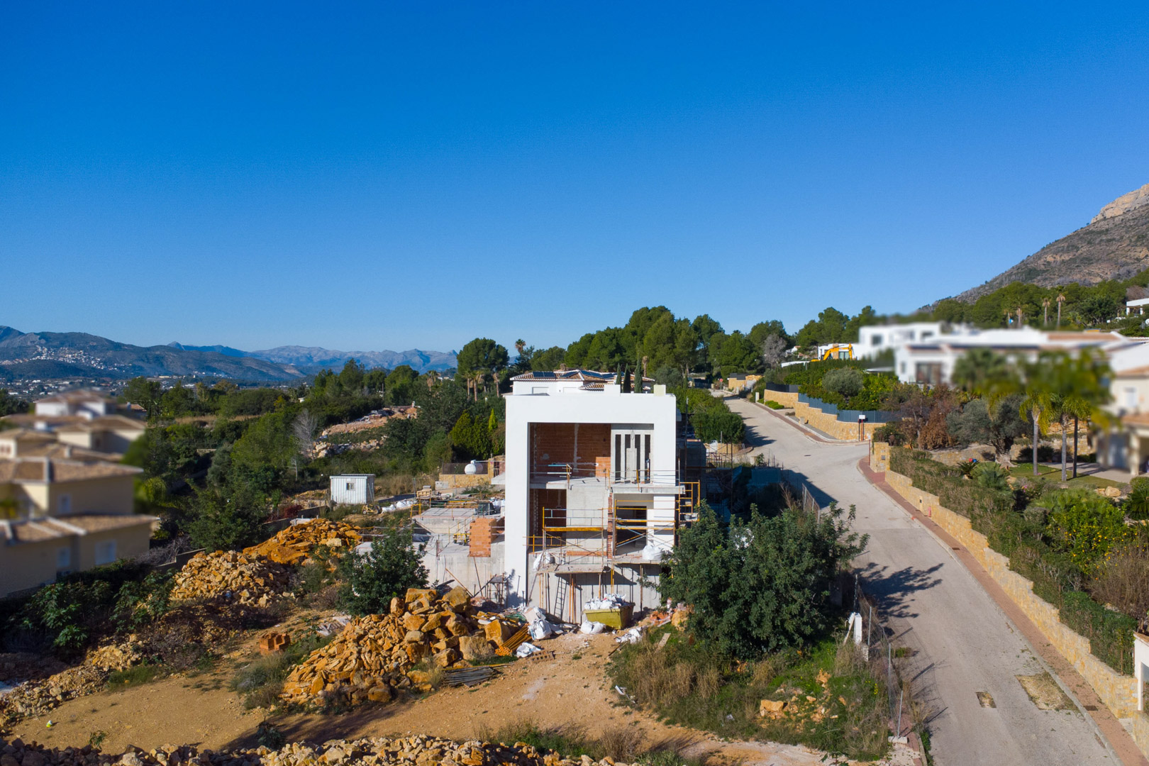 4480JAV Fantastische nieuwbouw villa in aanbouw te koop in Jávea