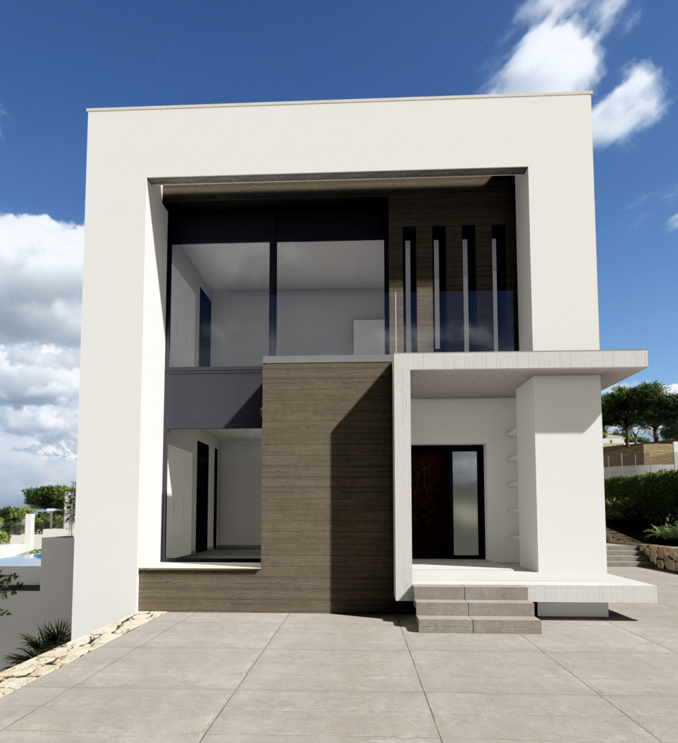 4480JAV Fantastische nieuwbouw villa in aanbouw te koop in Jávea