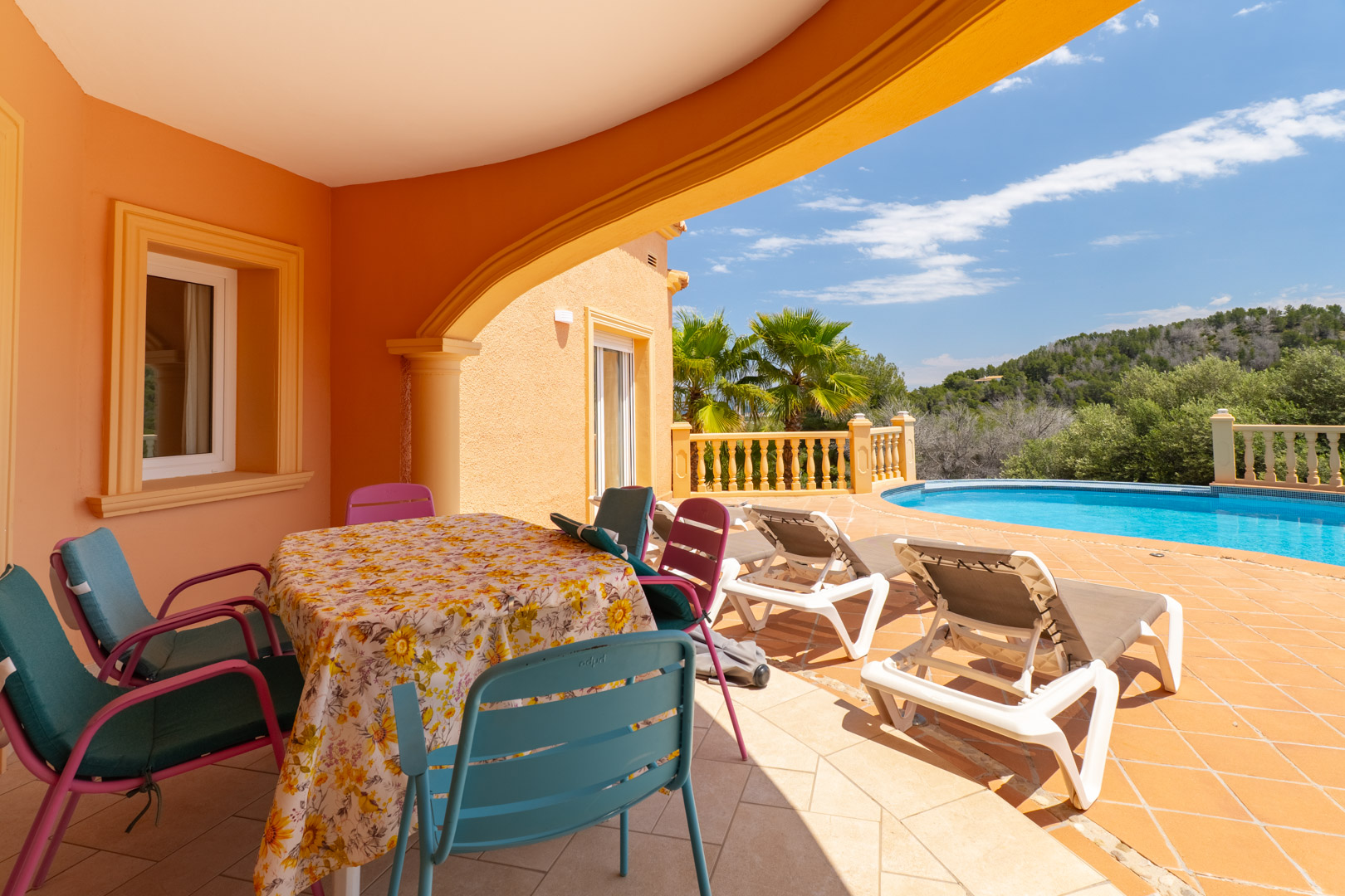 4650JAV Traditionele villa met zeezicht te koop in Tosalet 5, Jávea