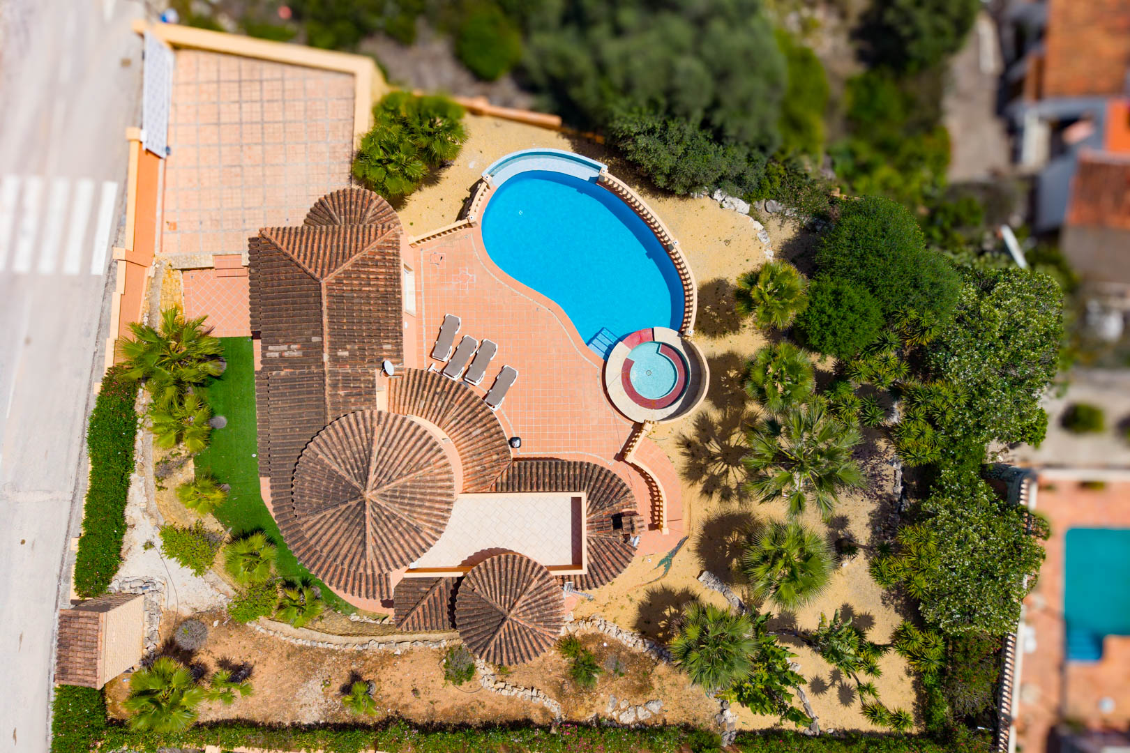 4650JAV Traditionele villa met zeezicht te koop in Tosalet 5, Jávea