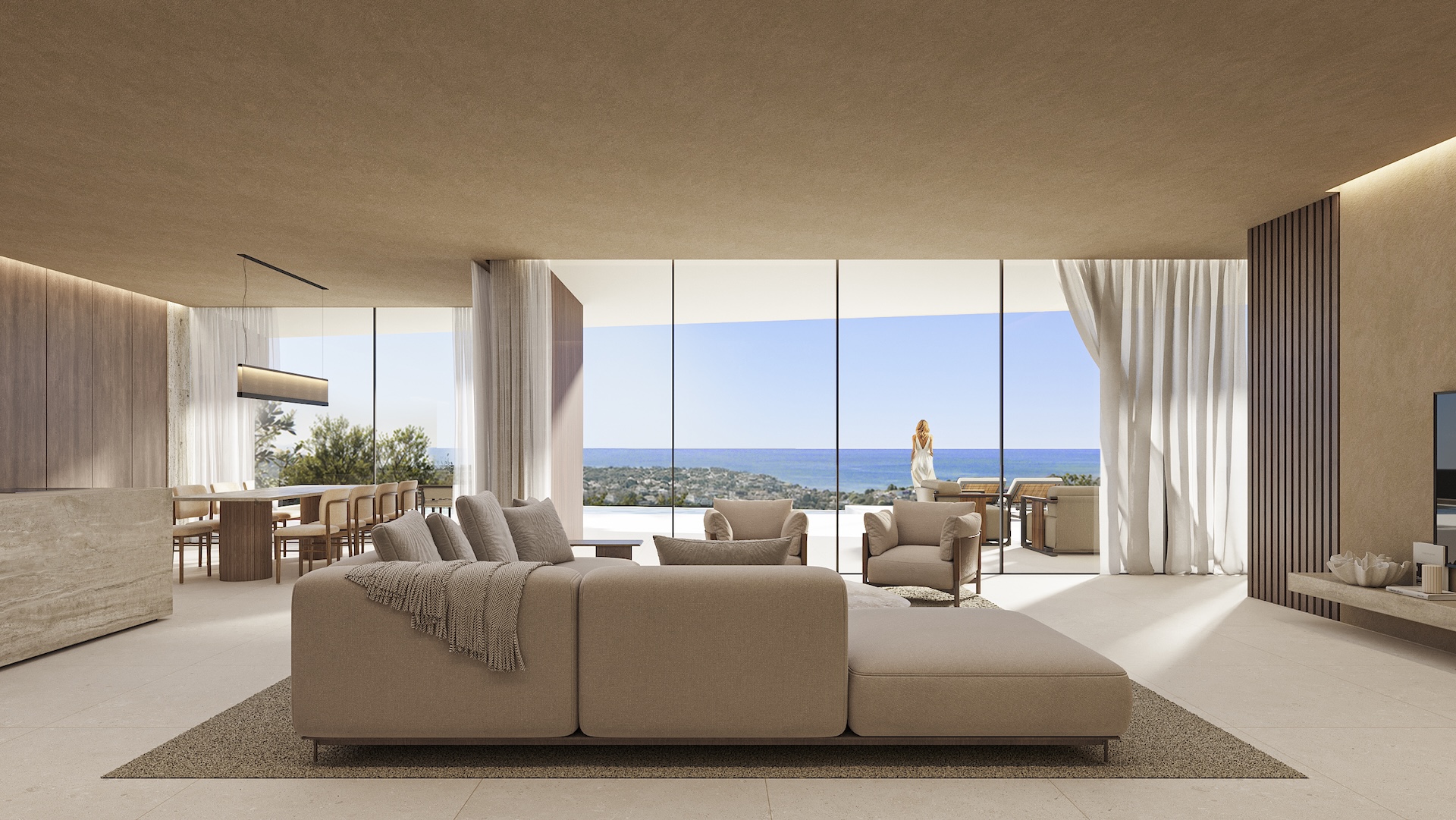4652BEN Luxe villa project met panoramisch zeezicht te koop in Benissa