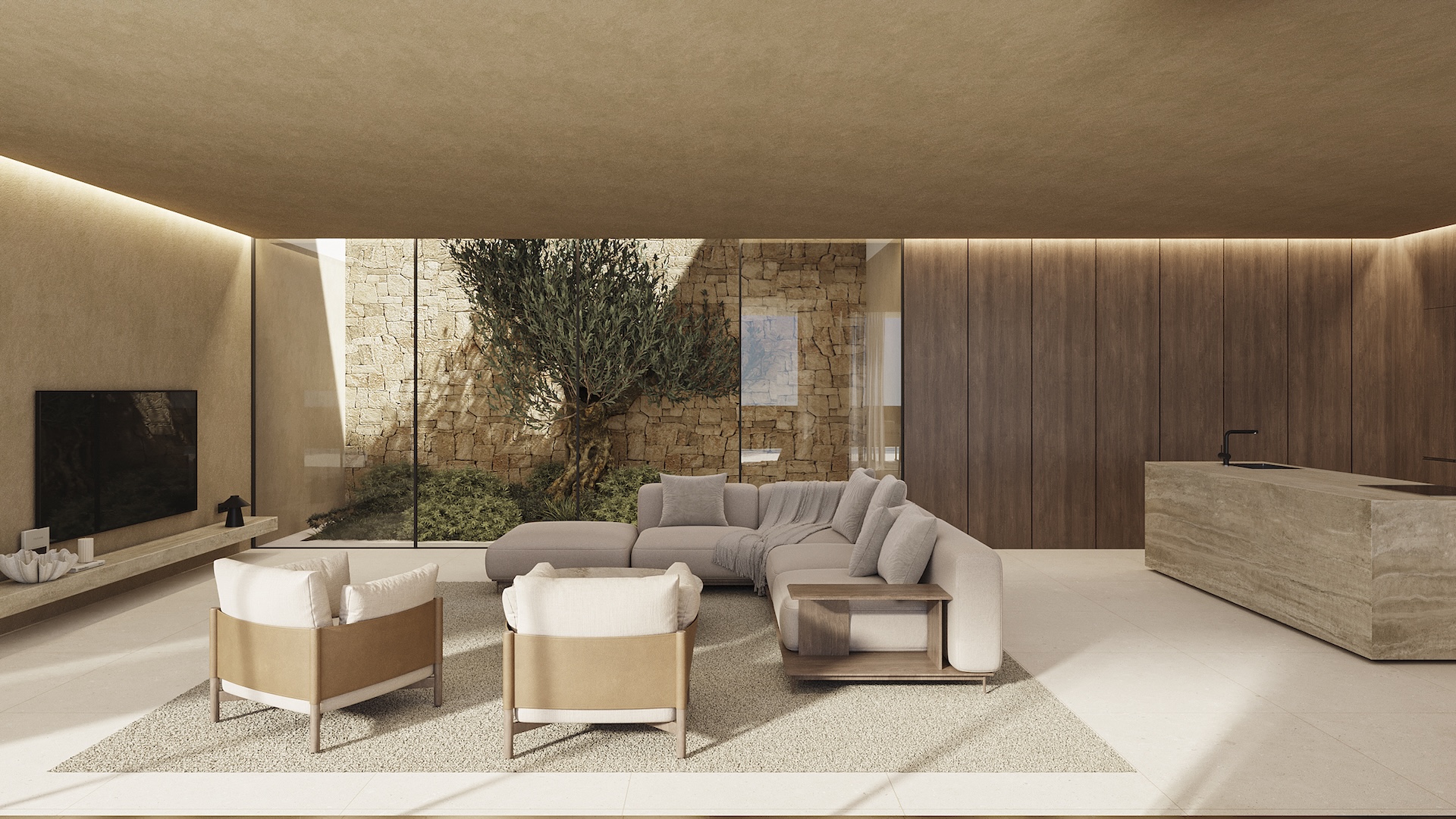 4652BEN Luxe villa project met panoramisch zeezicht te koop in Benissa