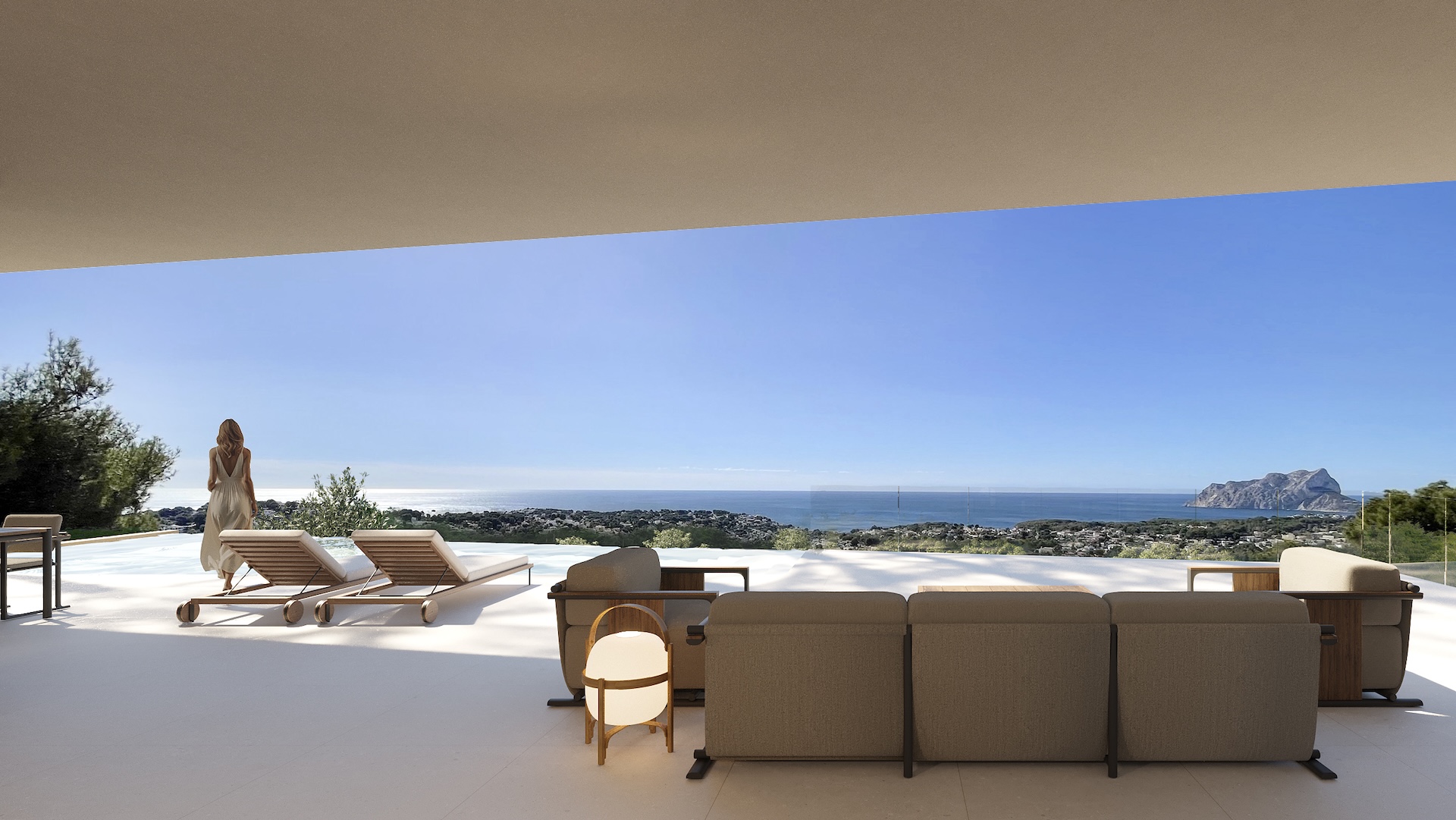 4652BEN Luxe villa project met panoramisch zeezicht te koop in Benissa