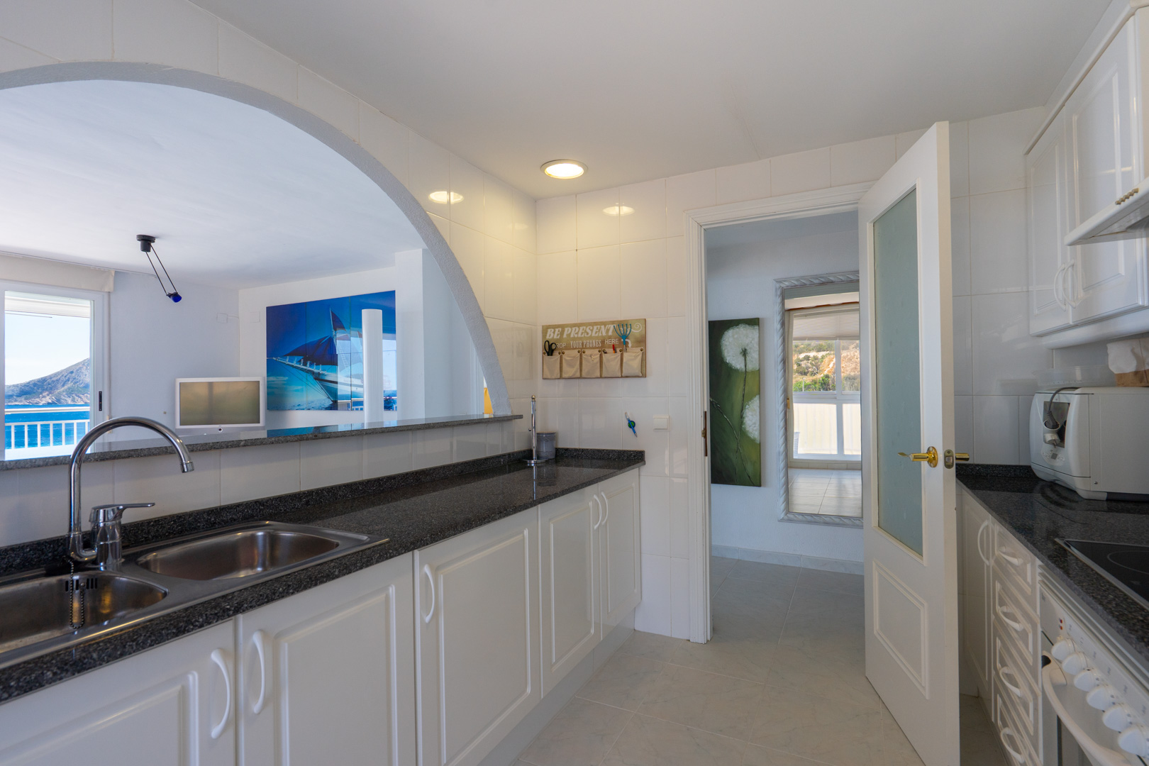 C4XY4655CAL Eerstelijns penthouse met panoramisch zeezicht te koop in de haven van Calpe