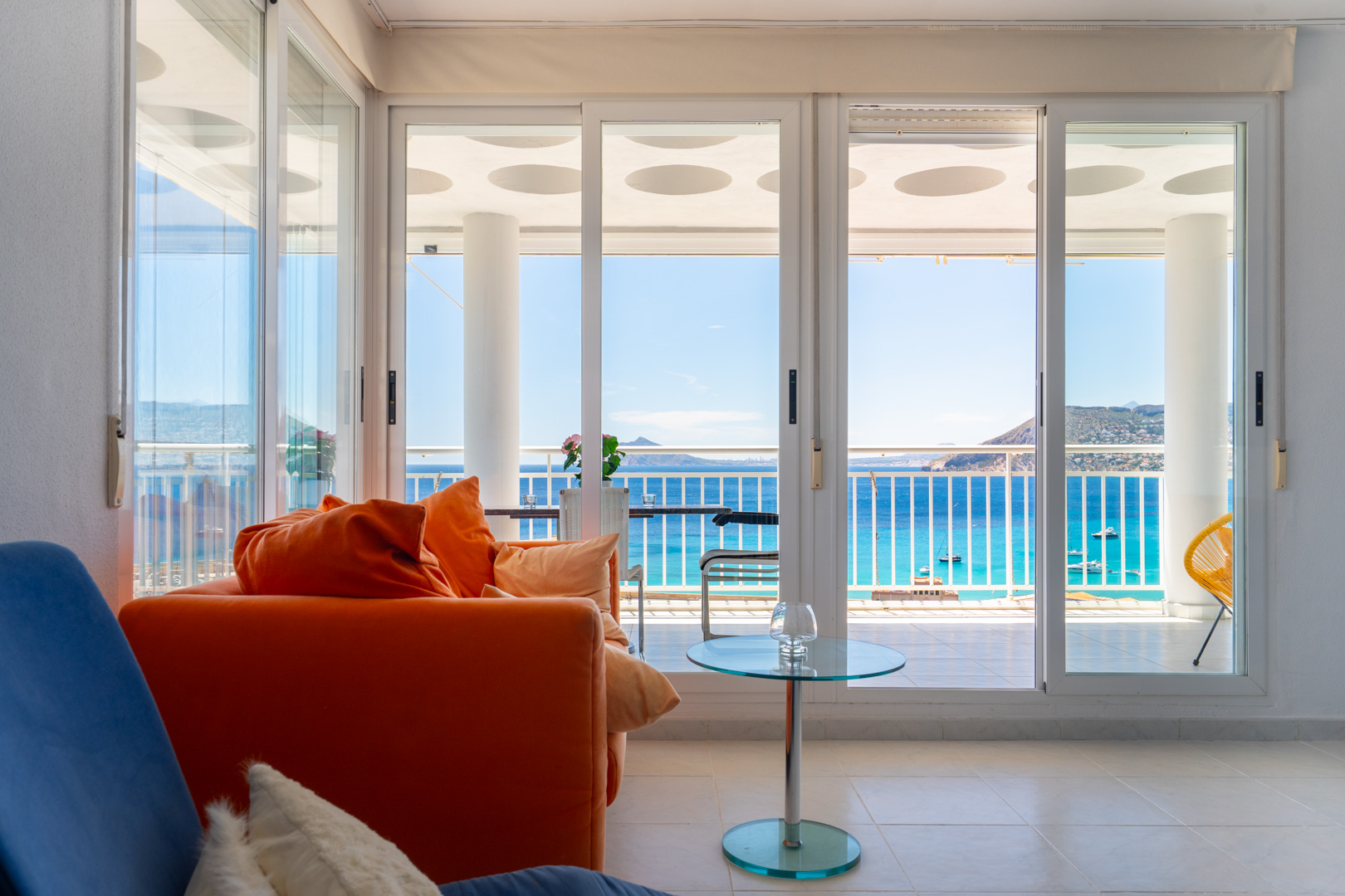 C4XY4655CAL Eerstelijns penthouse met panoramisch zeezicht te koop in de haven van Calpe