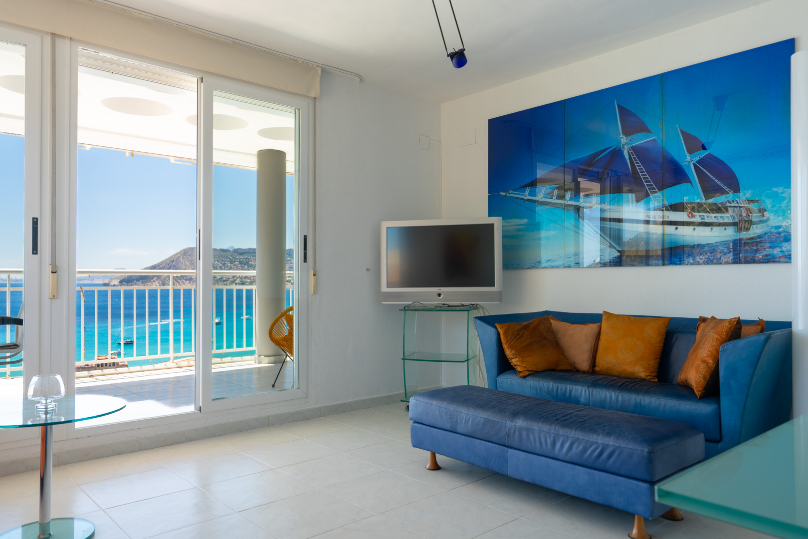 C4XY4655CAL Eerstelijns penthouse met panoramisch zeezicht te koop in de haven van Calpe