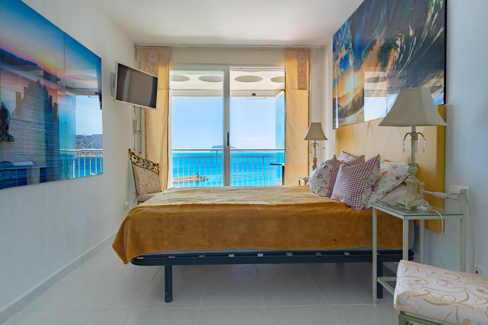 C4XY45657CAL Twee aangrenzende eerstelijns penthouses met panoramisch zeezicht en mogelijkheid tot unificatie te koop in Calpe