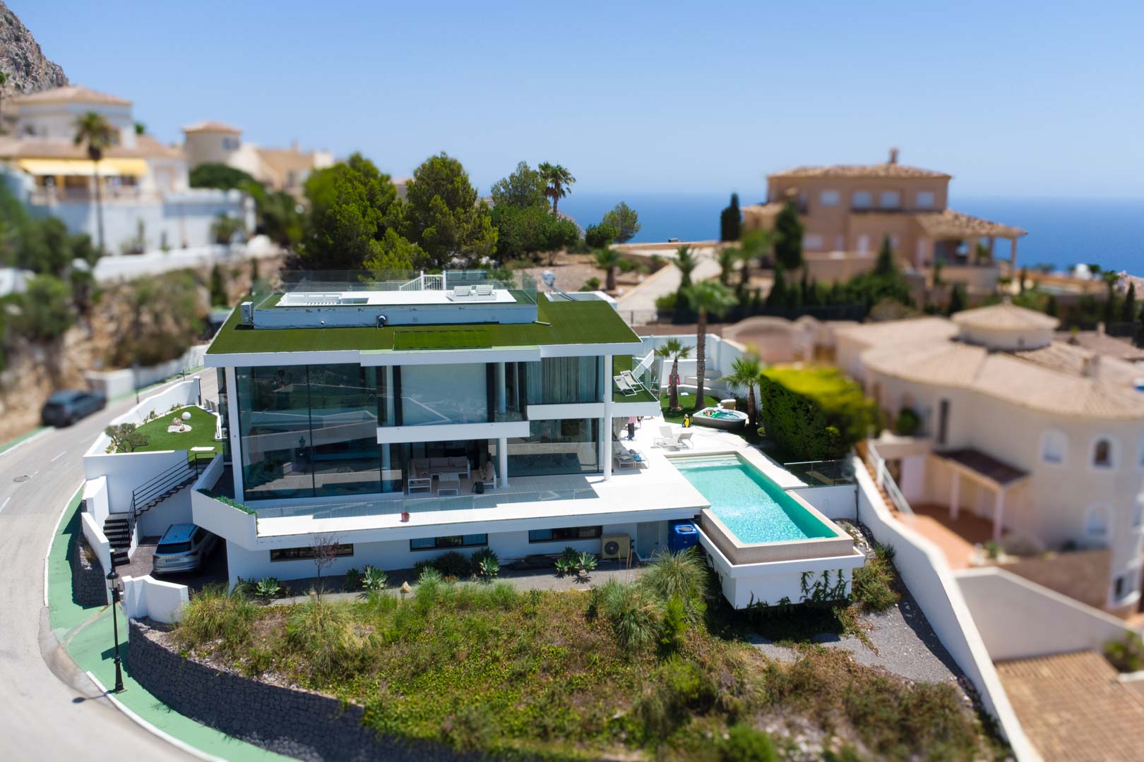 C4XY7056ALT Moderne Villa met berg- en zeezichten te koop in Altea Hills