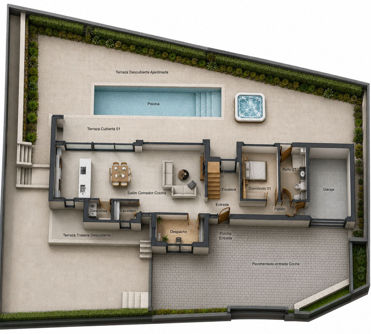 C3XY7123CAL Luxe villa met uitzicht op zee te koop in Calpe